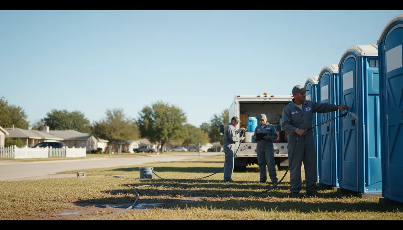 Long-Term Portable Toilet Rental in Hattiesburg, MS near me